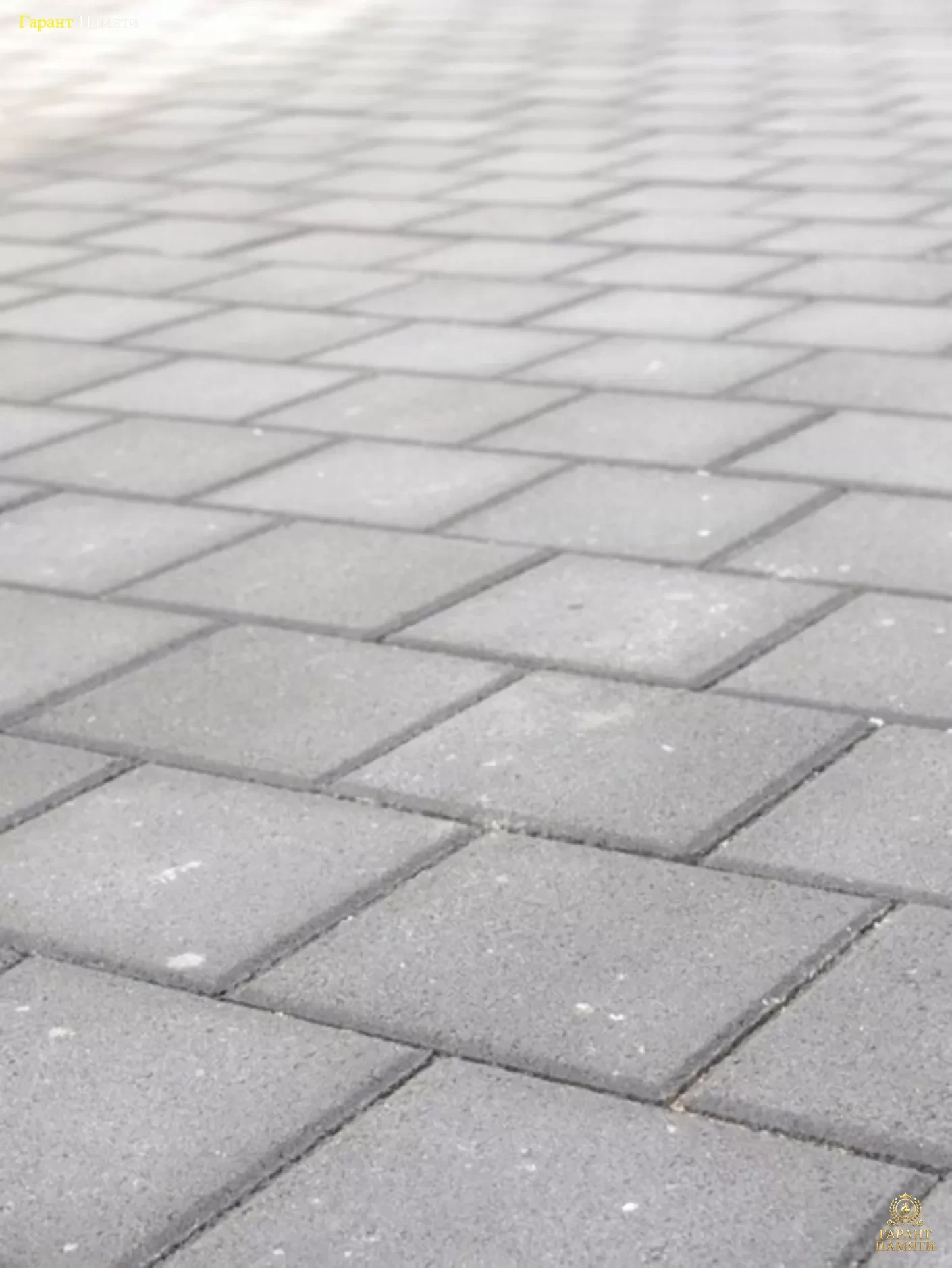 Тротуарная плитка на армированном бетоне